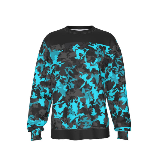 Blu/Black Camo Sweatshirt
