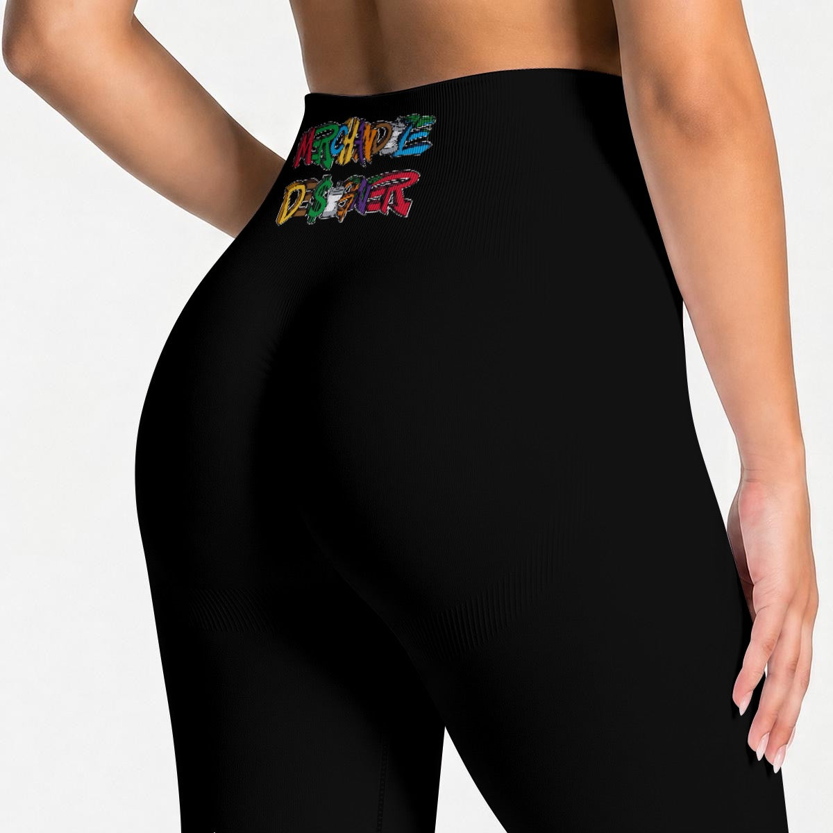 Black High Waisted Butt-Lifting Leggings