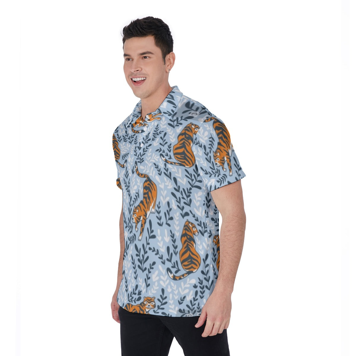 blu tiger Polo merch