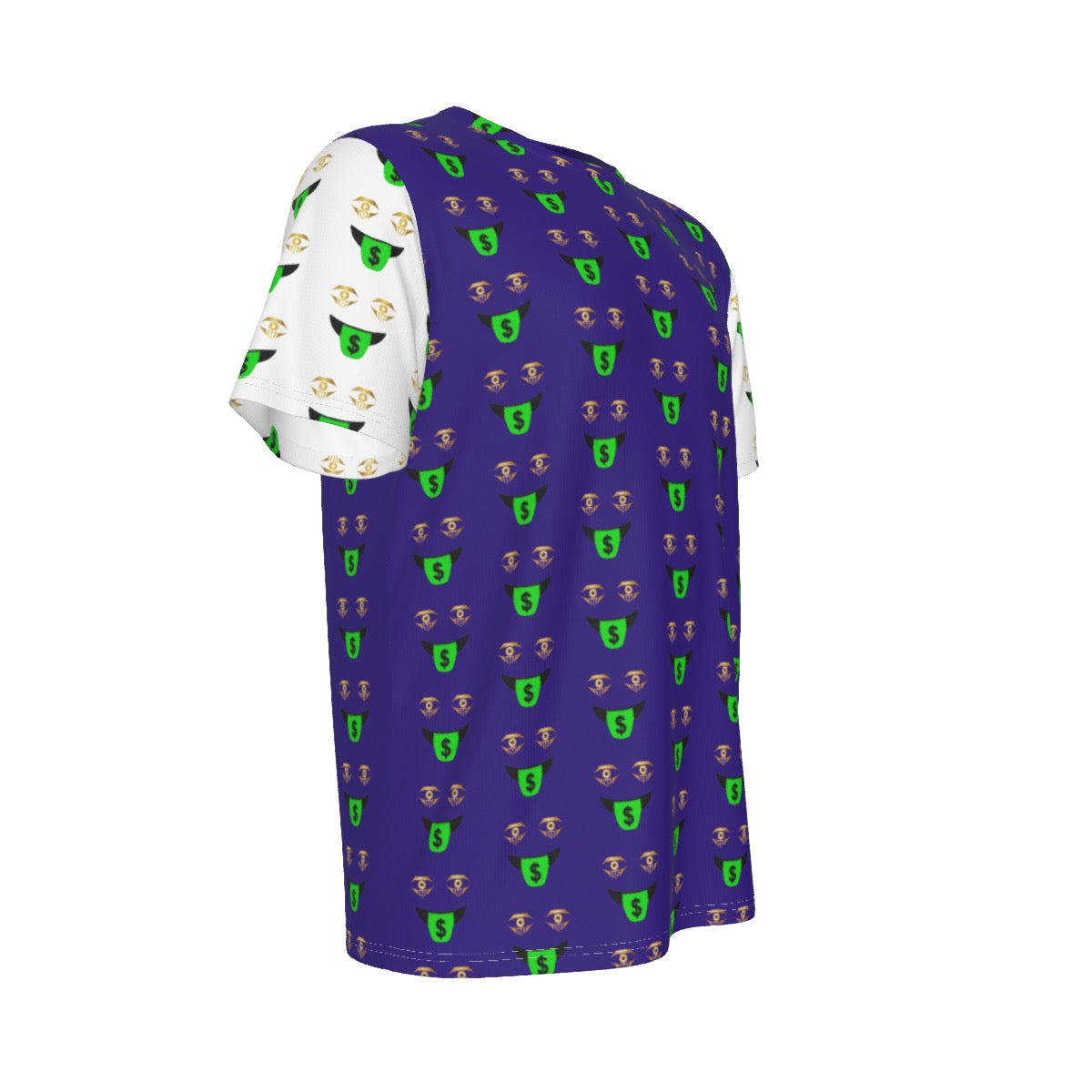 Trap star purple/white shirt