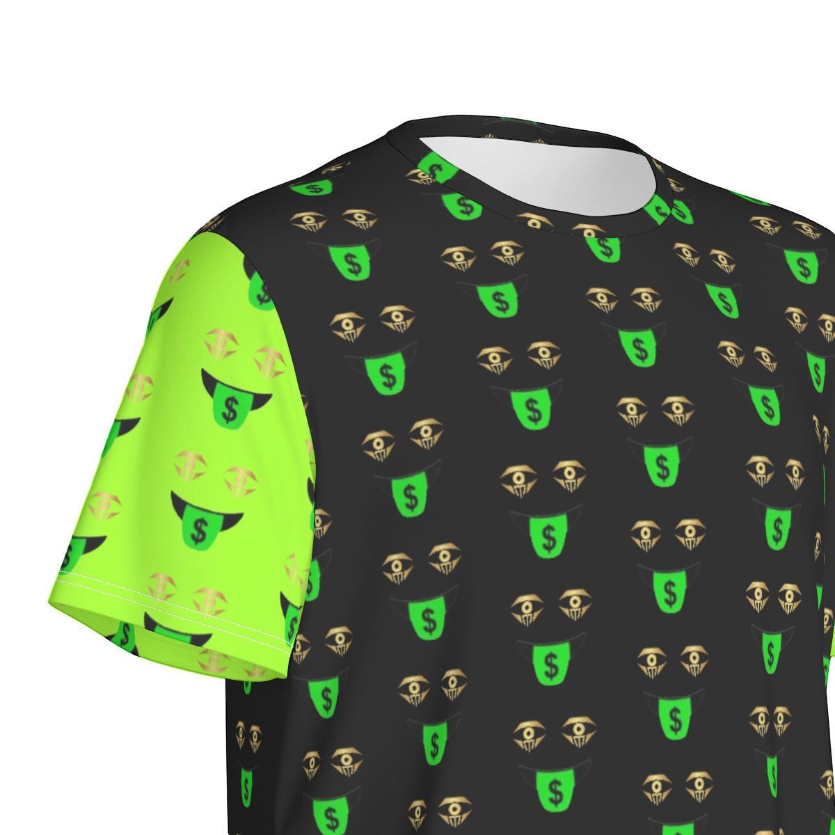 Trap star Black/slime shirt