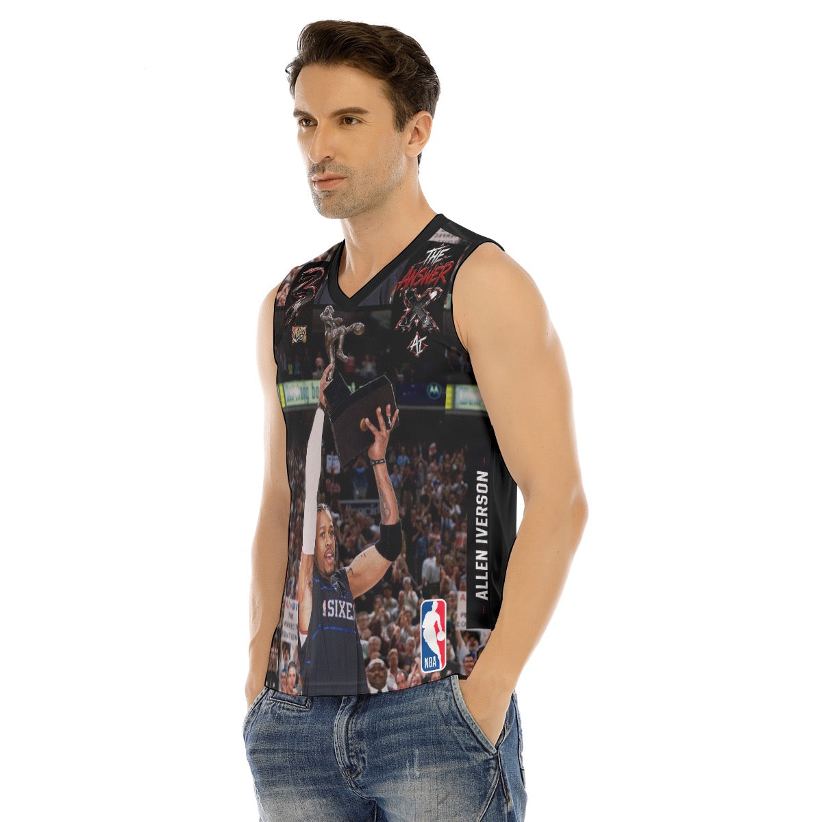 Allen Iverson-The Answer Designer Tank Top