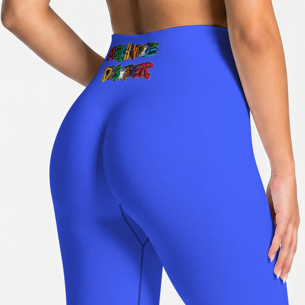 Royal Blue High Waisted Butt-Lifting Leggings