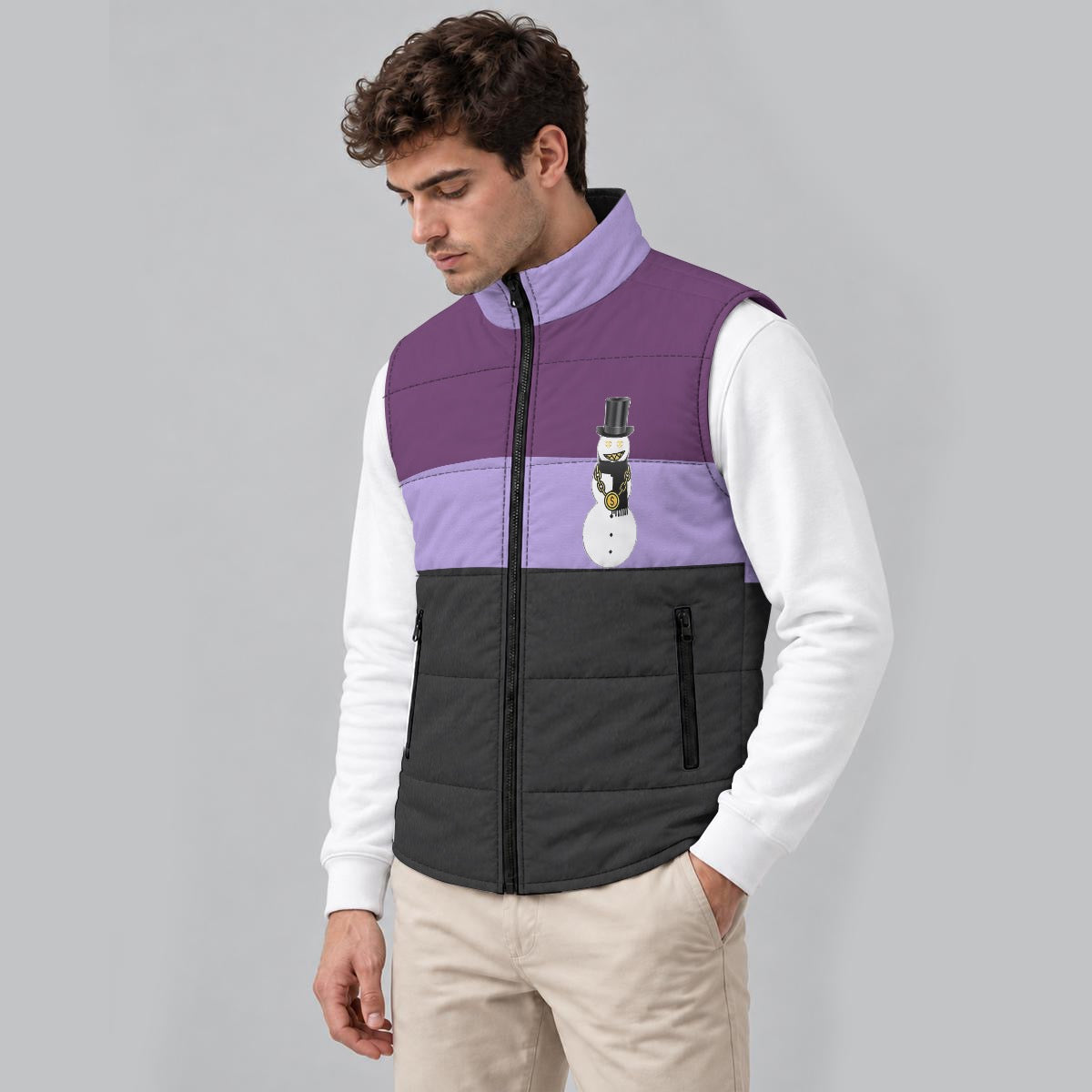 Royal Frost Snowman Zip Padded Vest