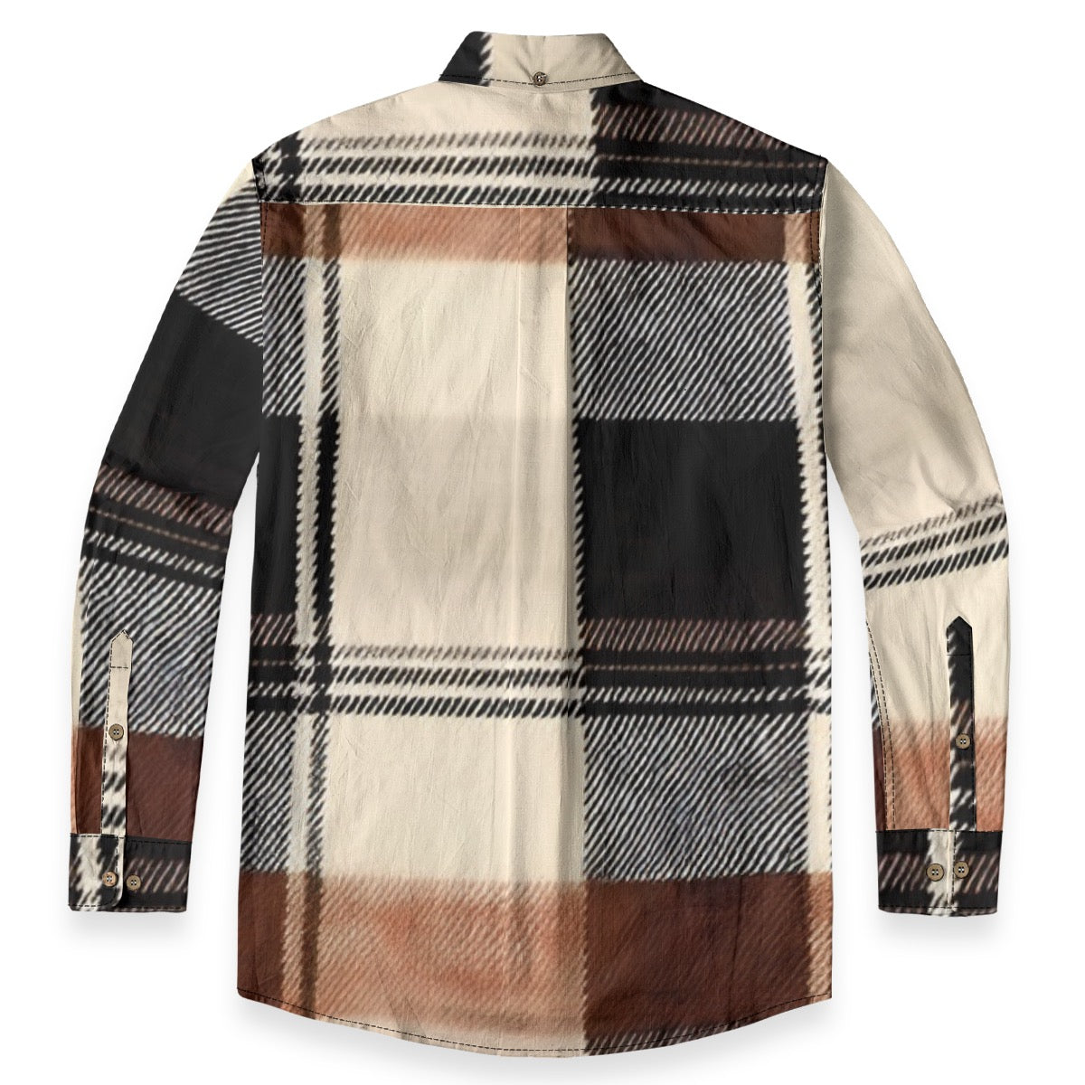 Country Plaid Designer Long Sleeve Shirt