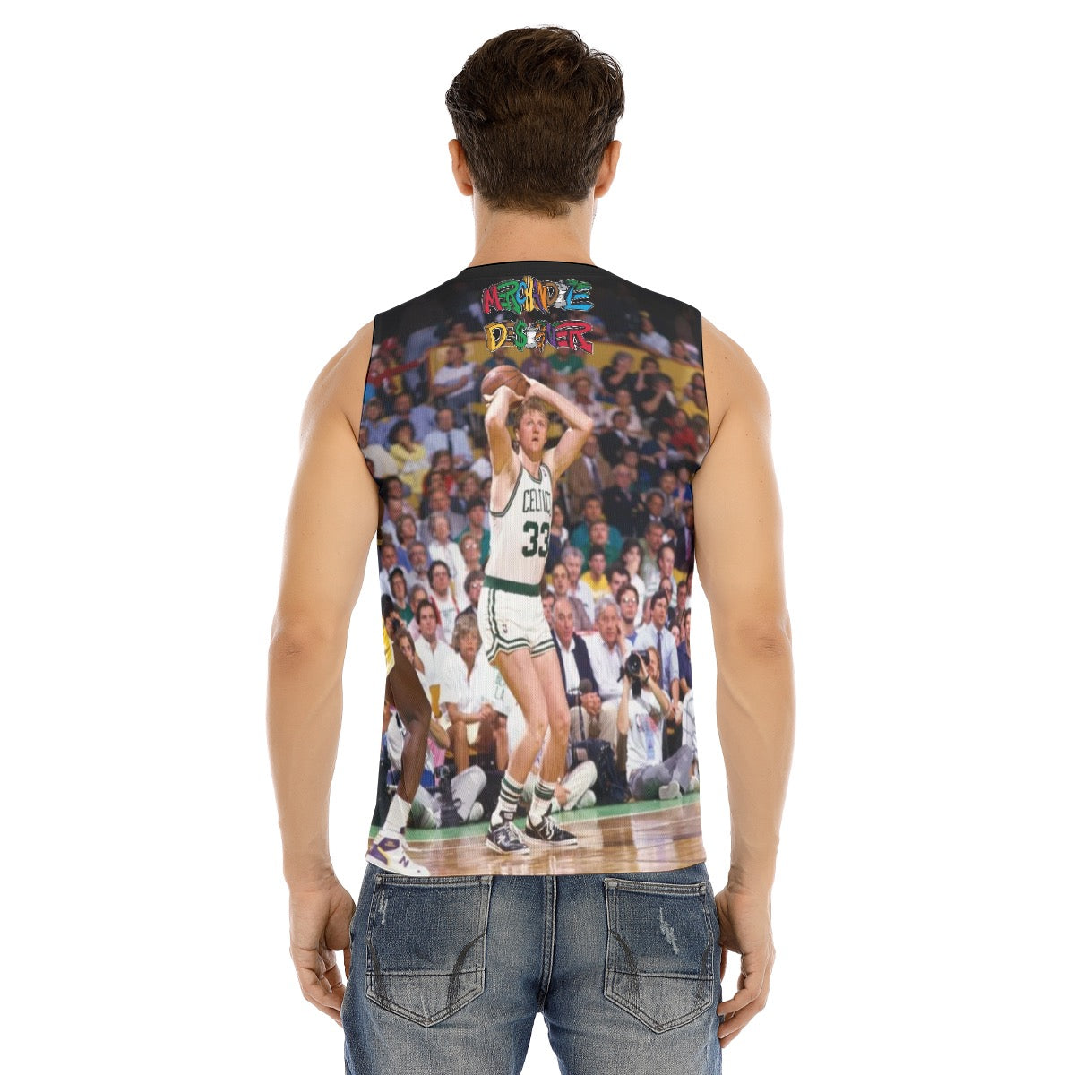 Larry Bird-Cold Blooded Designer Tank Top