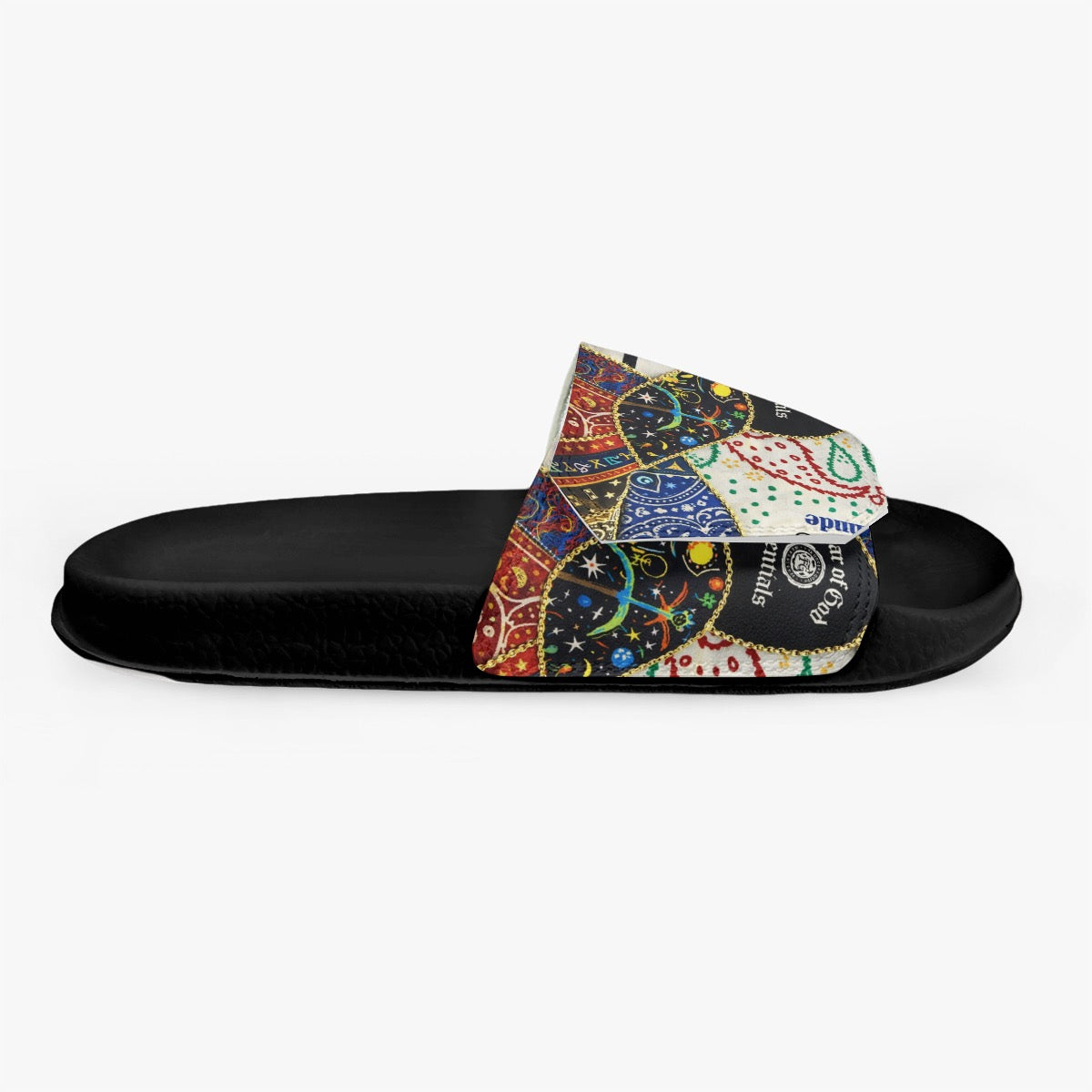 Luxury Chaos Velcro Slippers