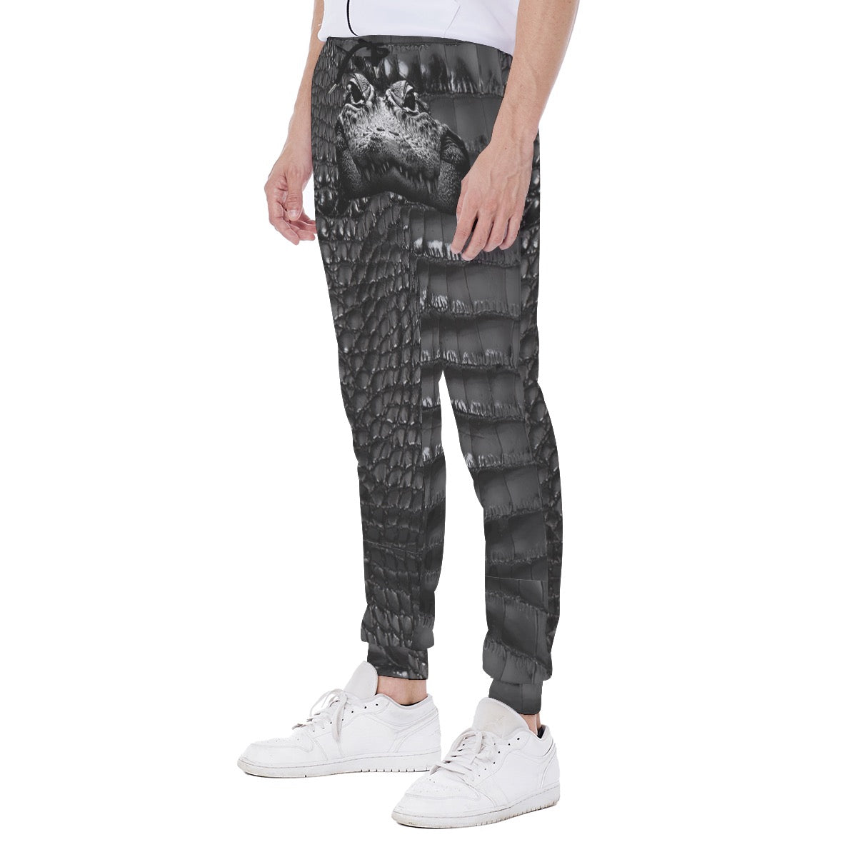 Black Gator Sweatpants