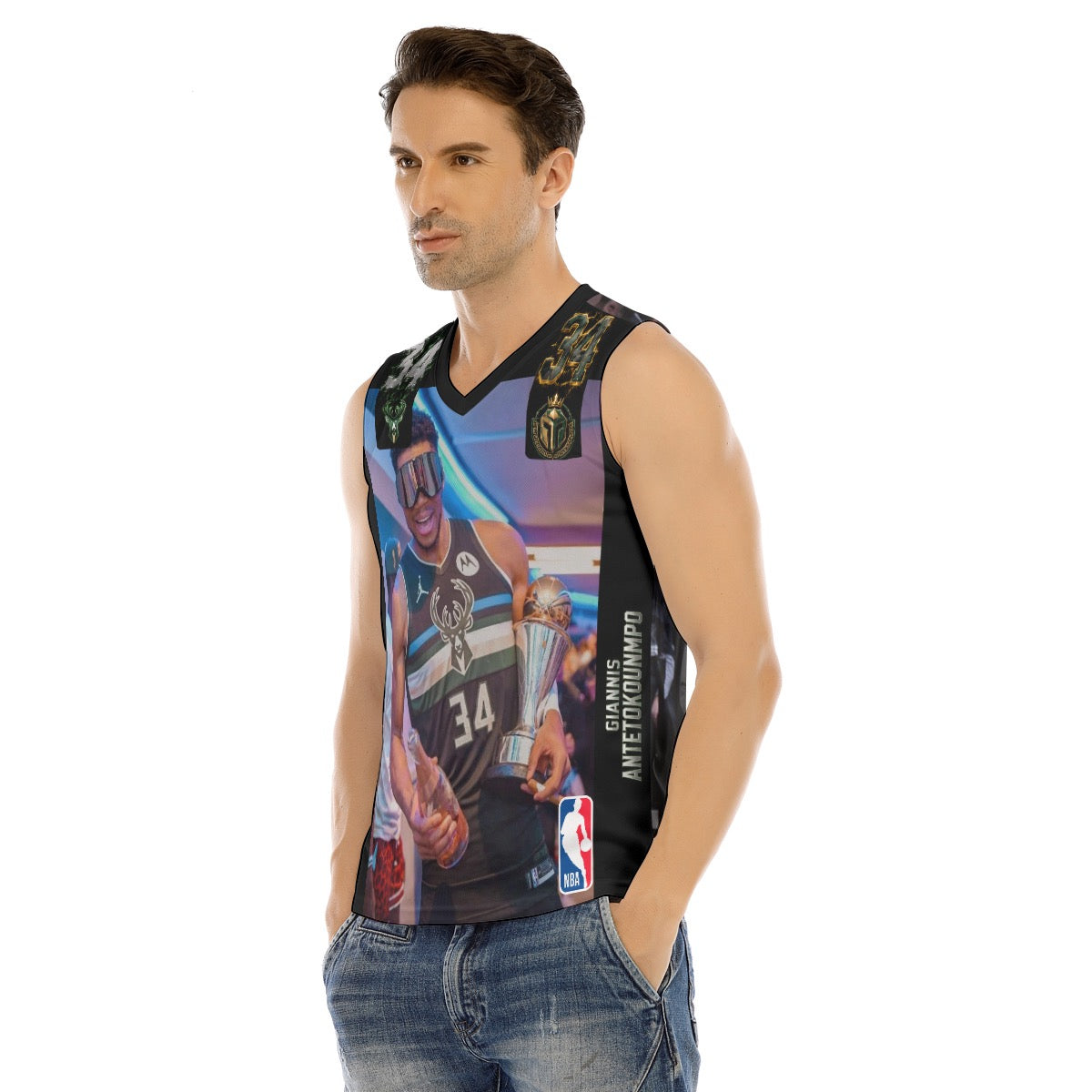 Giannis Antetokunmpo-Greek Freak Ascension Designer Tank Top
