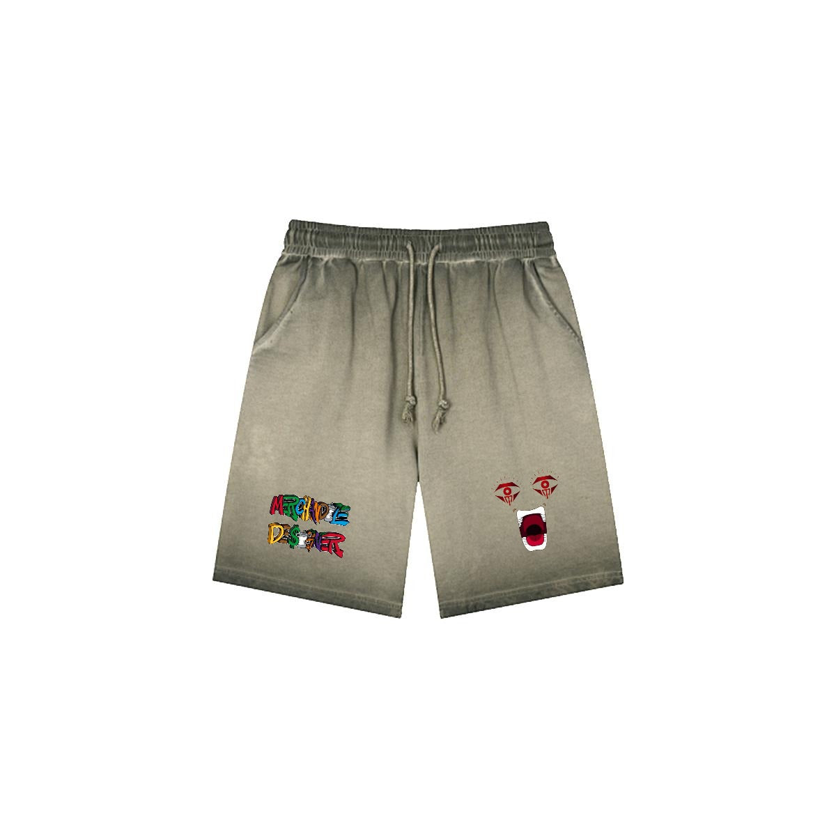 Powered up Designer vintage Shorts