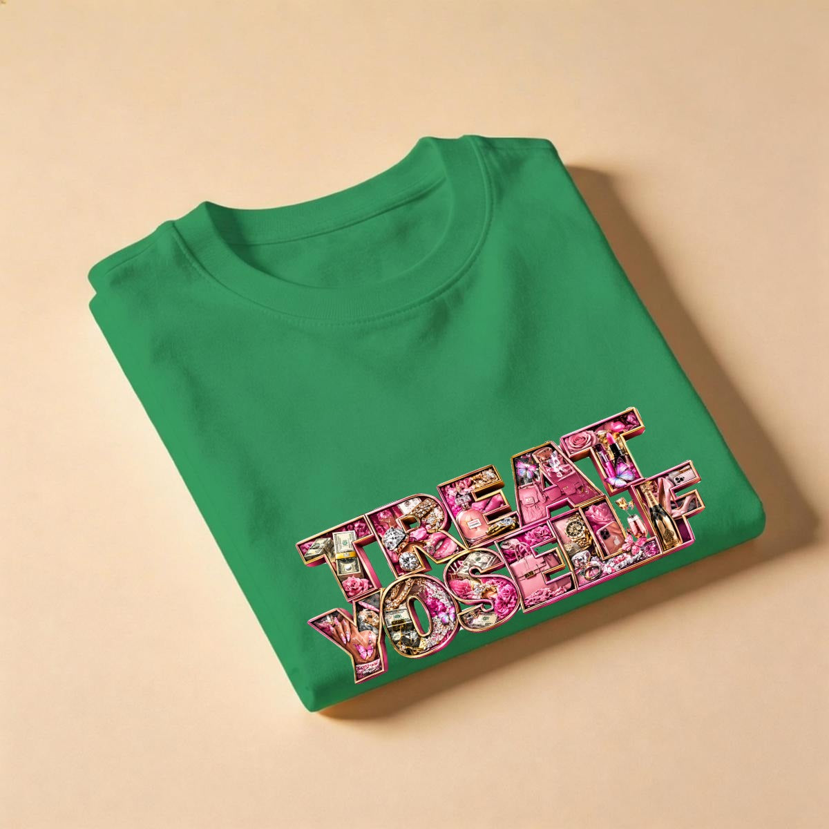 women treat yoself shirts