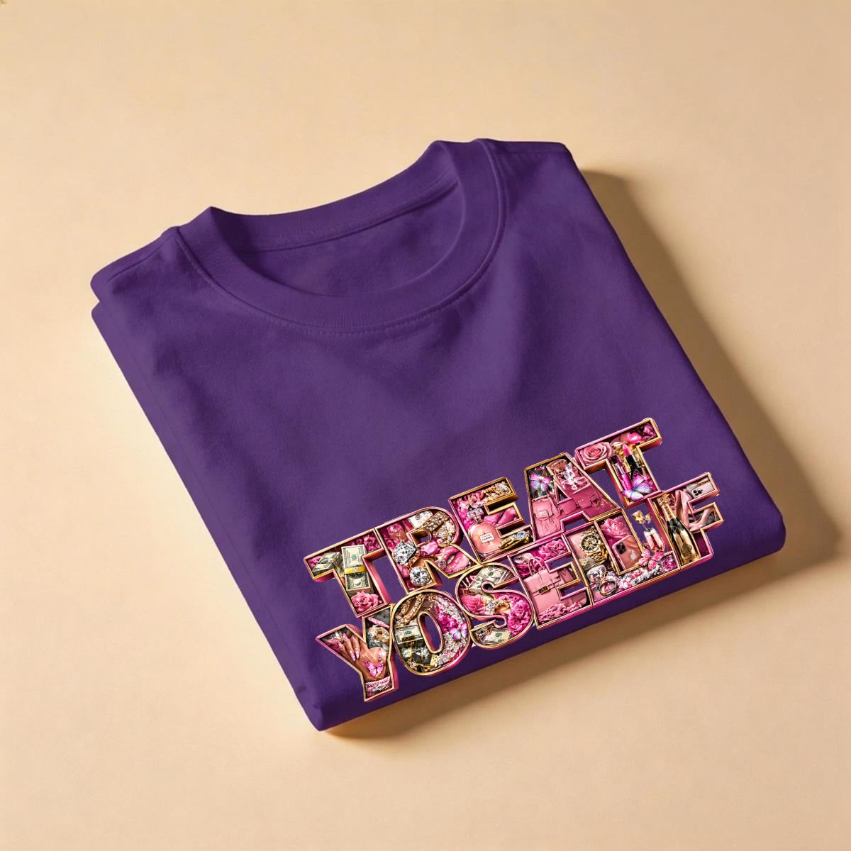 women treat yoself shirts