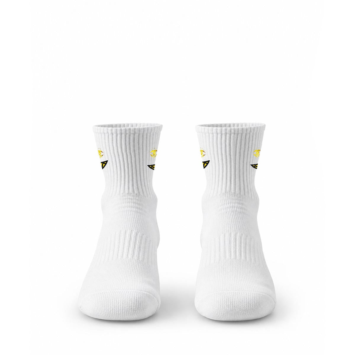 Embroidery Designer Merch Mid-Calf Socks|Cotton