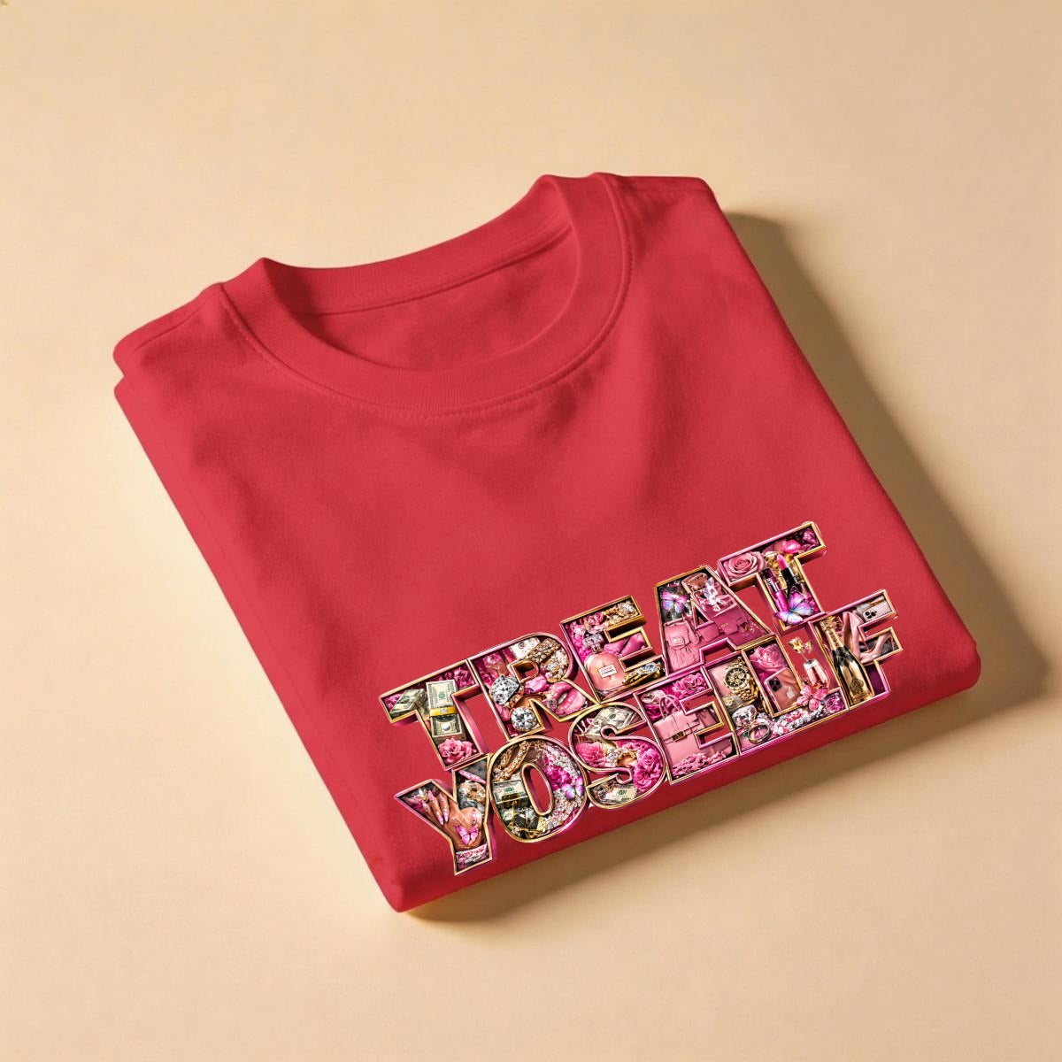 women treat yoself shirts