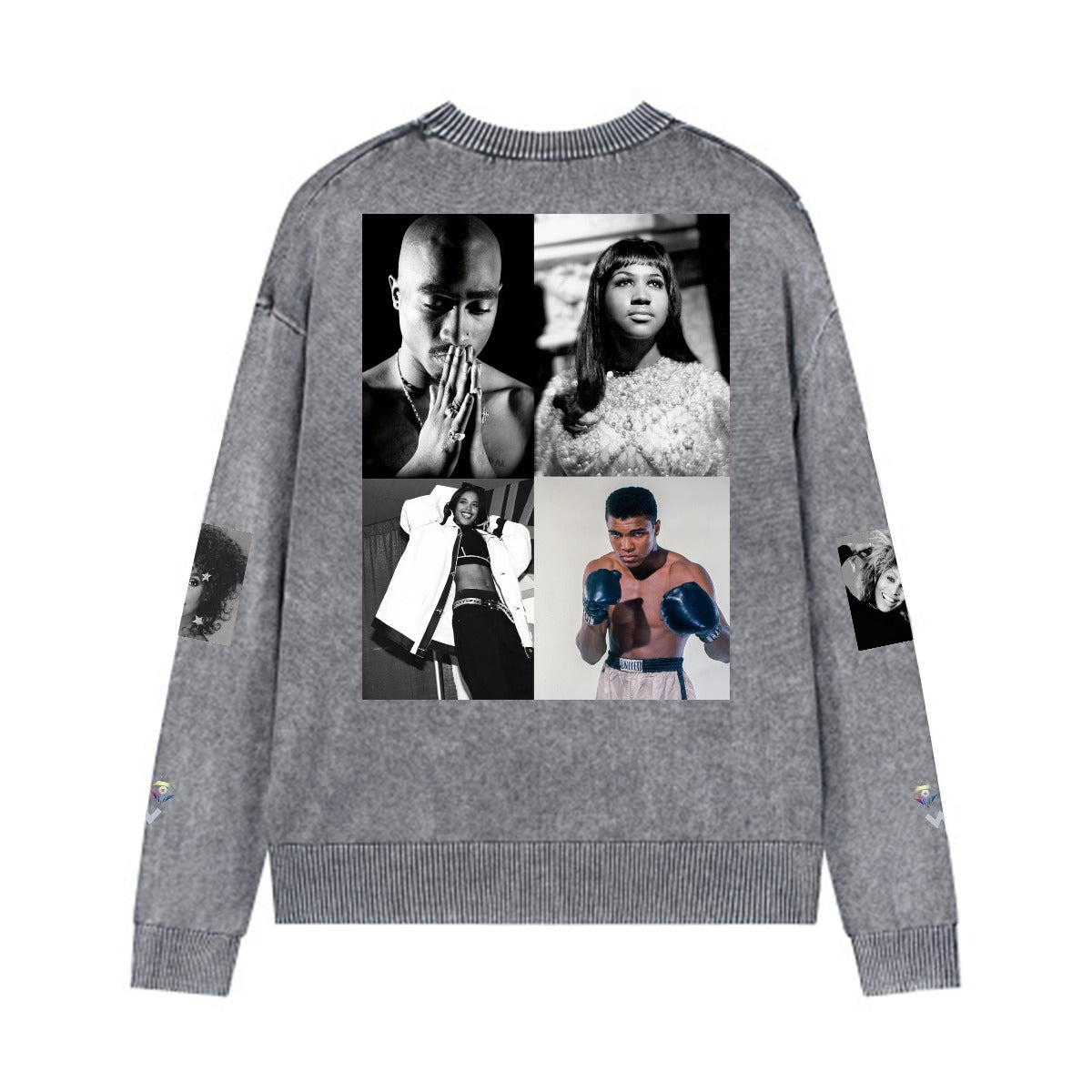 Black Legacy Men’s Vintage Crewneck Knit Sweater
