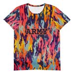 color camo army shirt