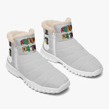 Grey SnowMan Boots