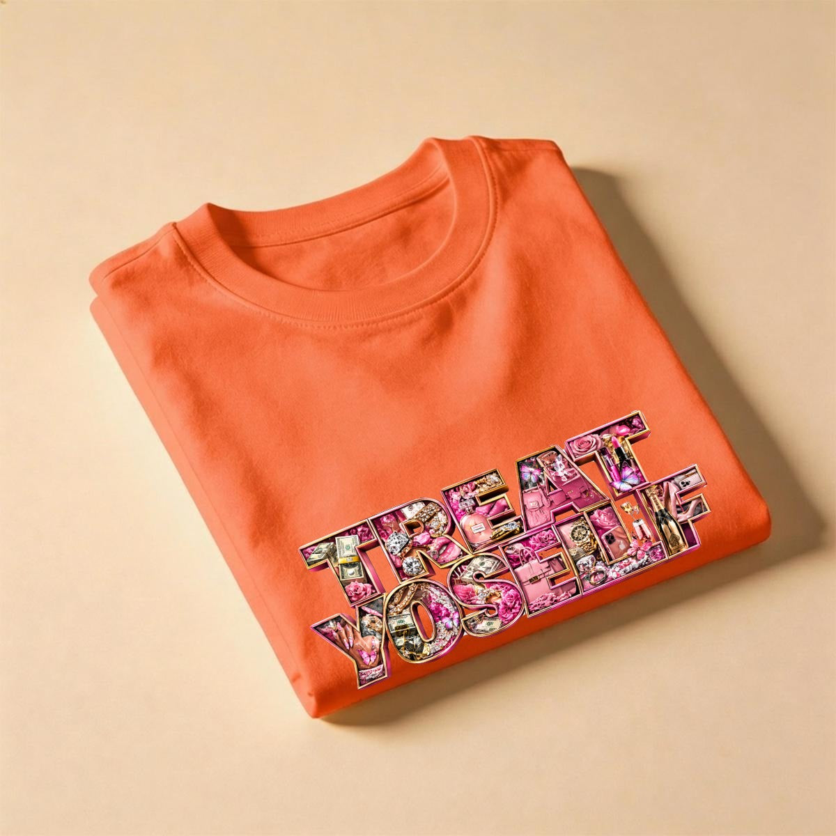 women treat yoself shirts