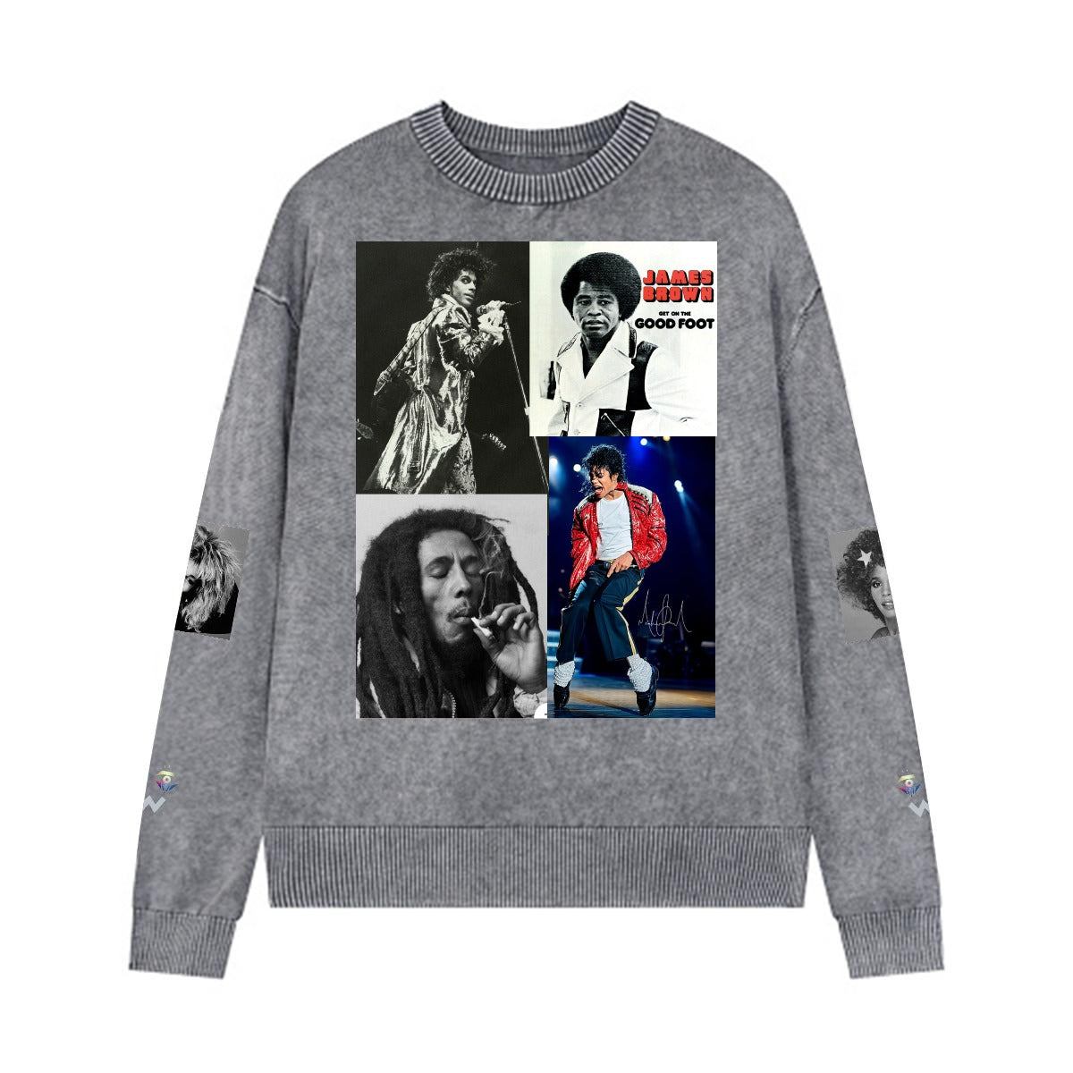 Black Legacy Men’s Vintage Crewneck Knit Sweater