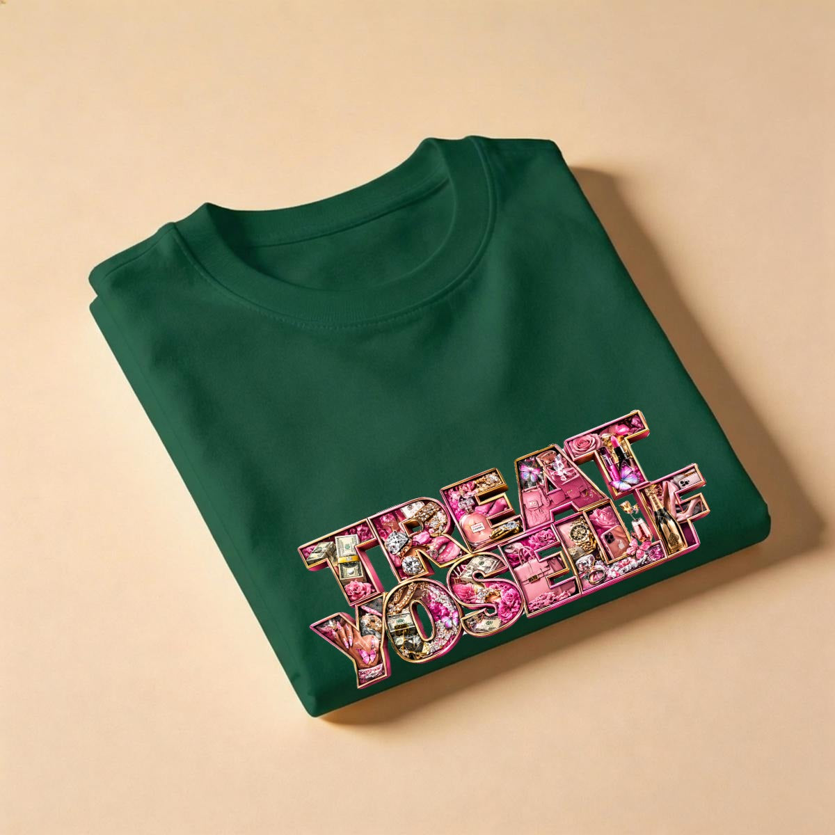 women treat yoself shirts