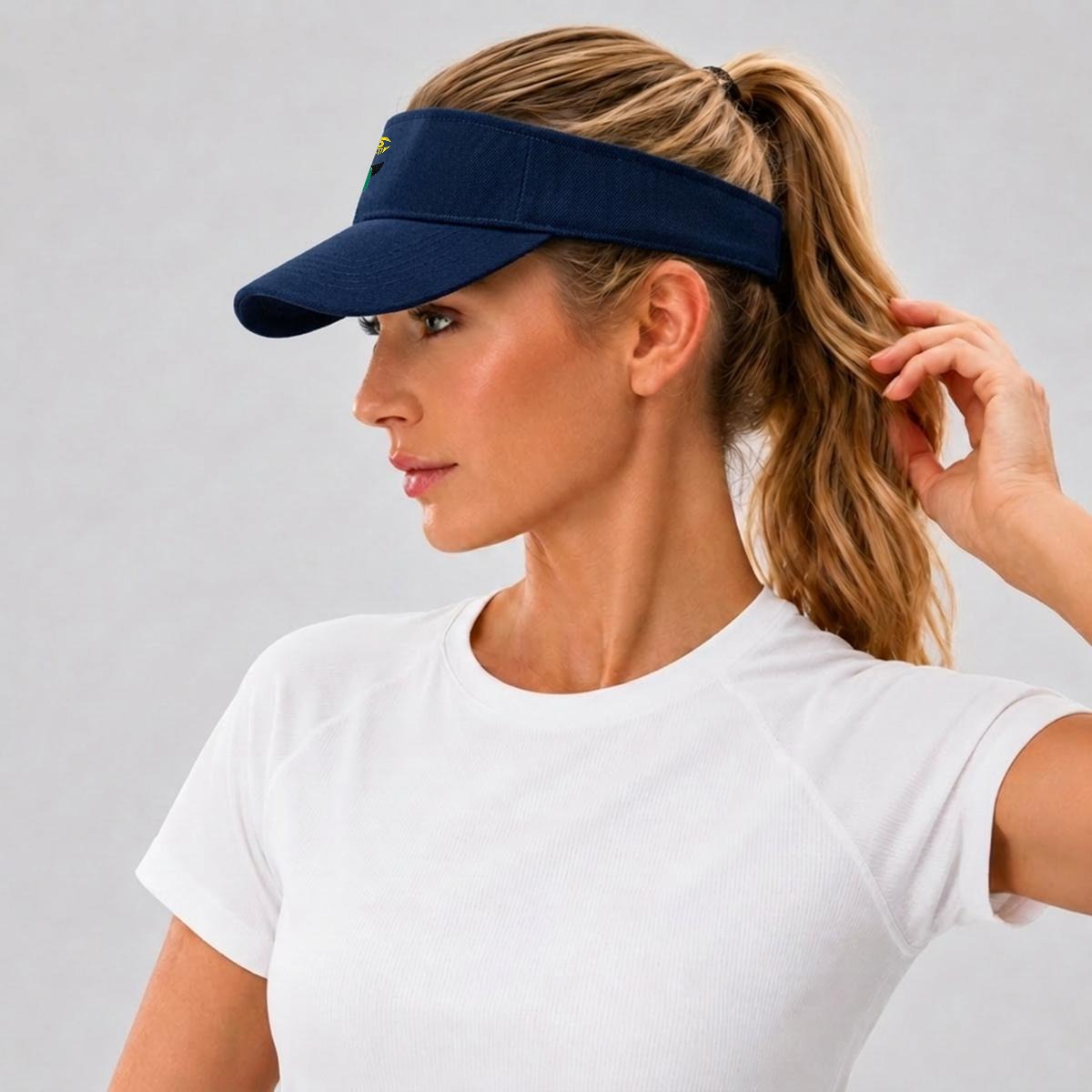 Embroidery Money Moves Designer Open-Top Visor