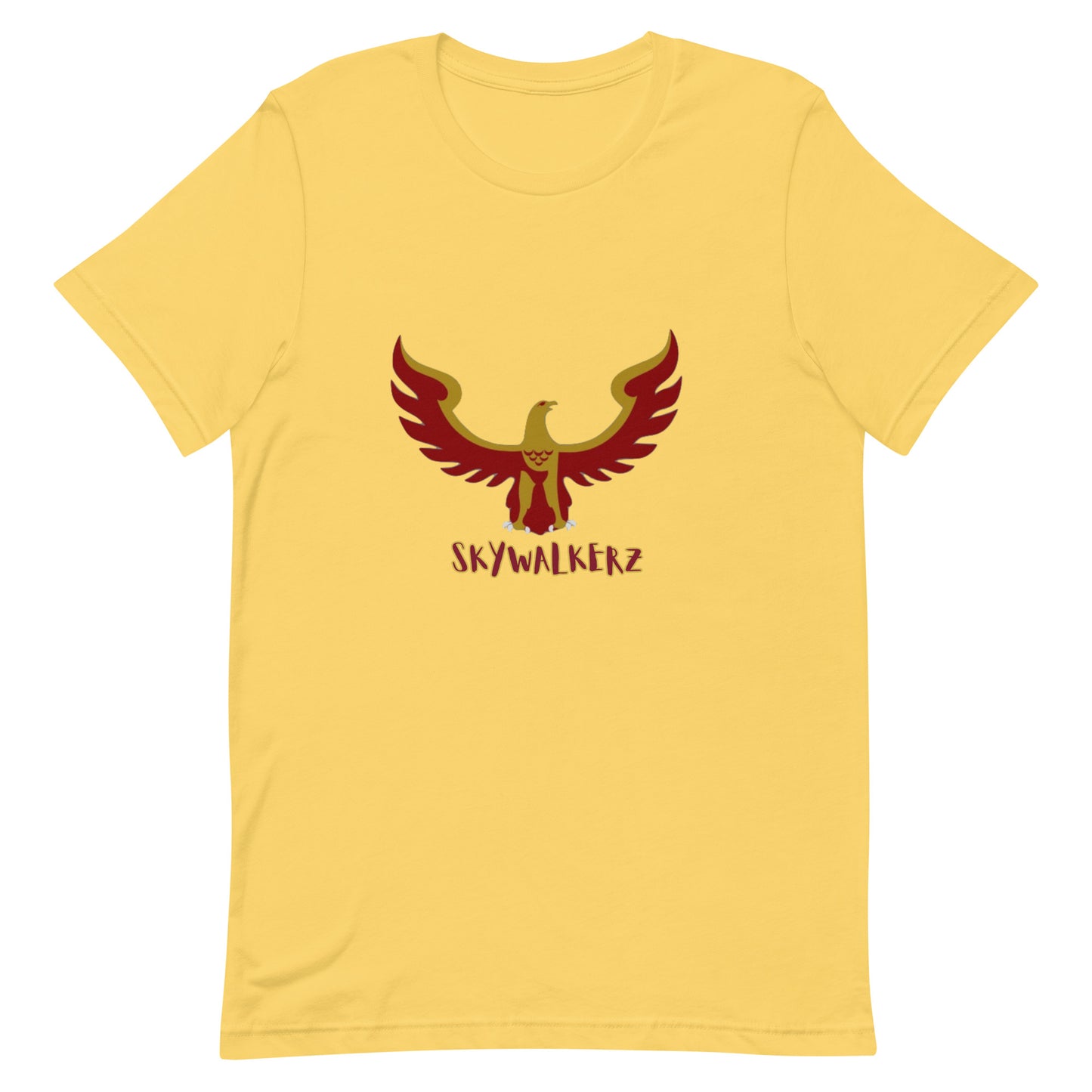 Burgundy/Blu Skywalker shirt