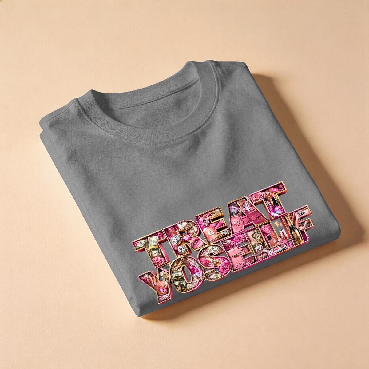 women treat yoself shirts