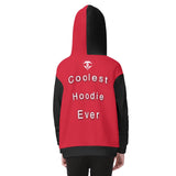 Red/black Coolest Hoodie Ever