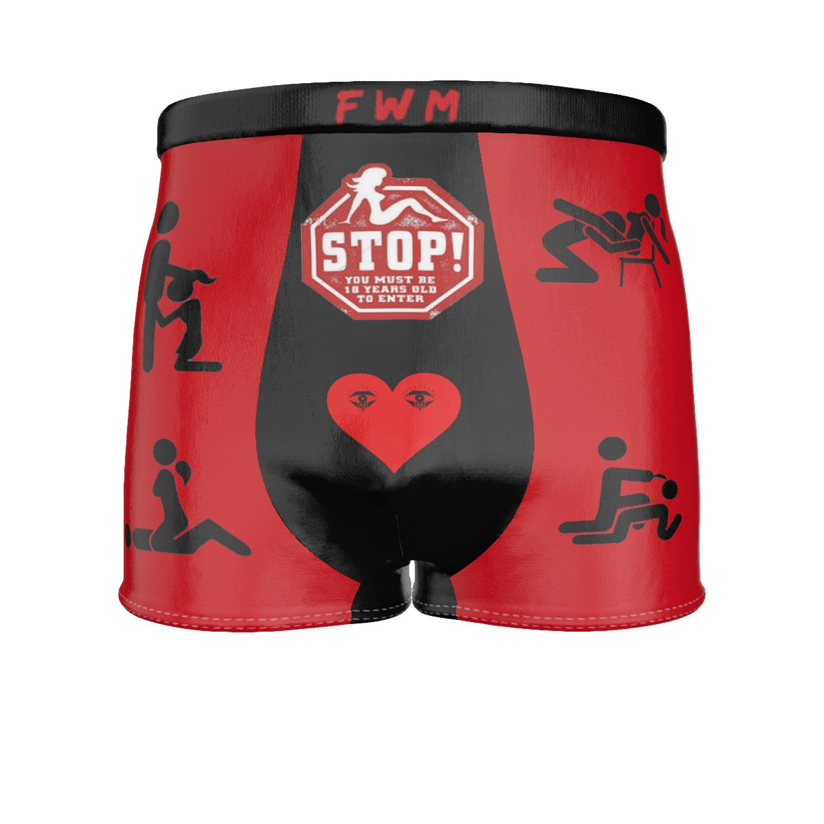 Men's FWM Boxerz merchandize designer online fashion merchandize fashion