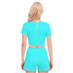 Women's Fierce 2 Piece Suit Cyan