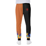 Designer Men's Sweatpants-Orange