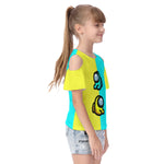 Cyan/yellow Young swad T-shirt