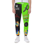 Designer Men's Sweatpants-Slime