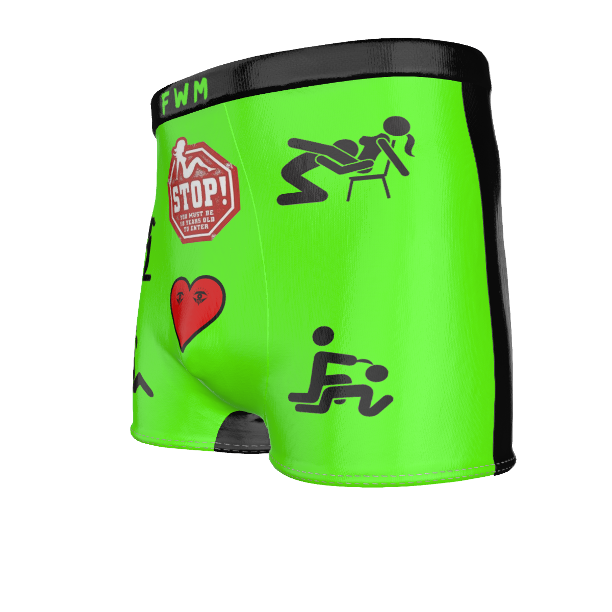 Slime FWM Men's Boxerz merchandize designer online fashion merchandize fashion