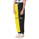 Yellow/Black Young Swad Pants