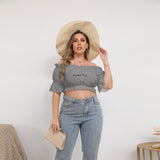 Grey Women’s Croptop