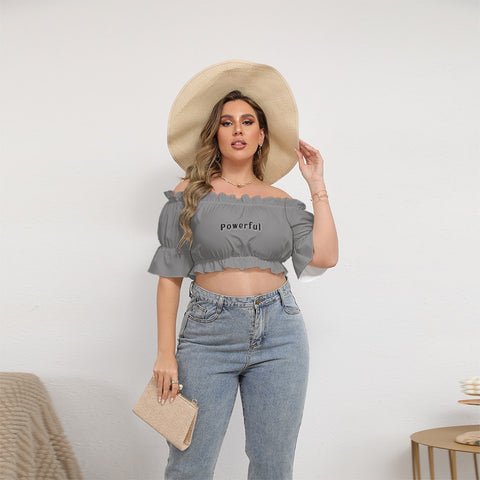 Grey Women’s Croptop