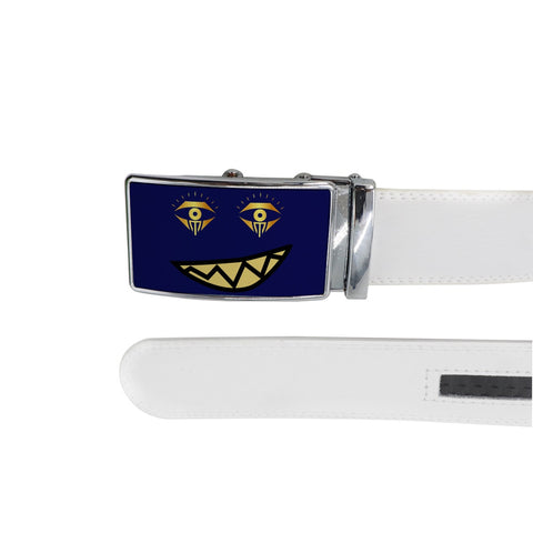 Merchandize Designer Belt-navy blu