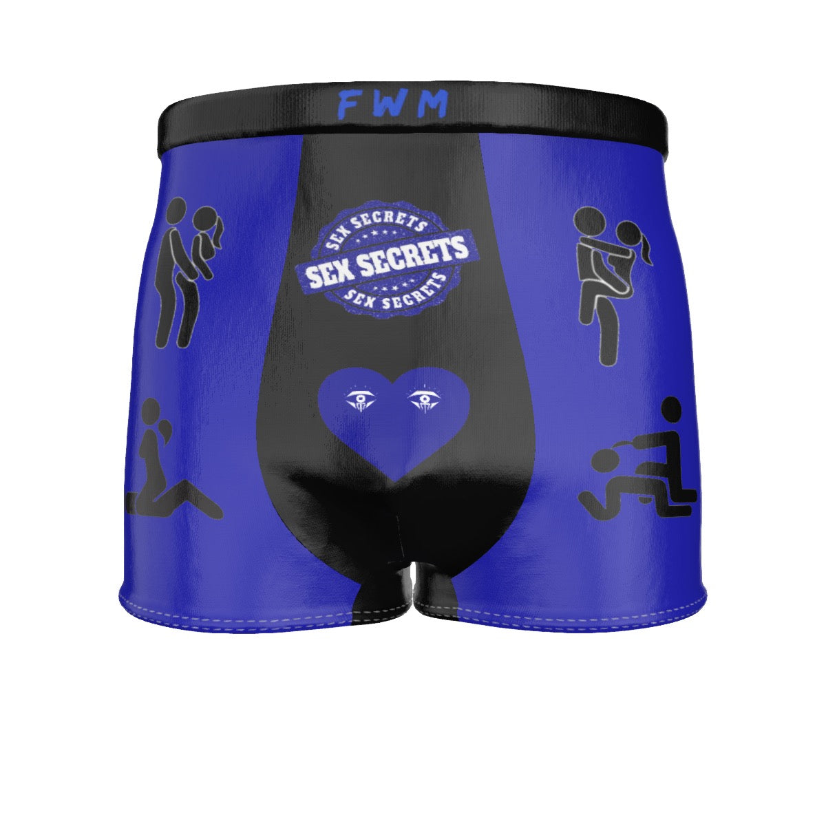 Blu Men's FWM Boxerz merchandize designer online fashion merchandize fashion