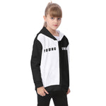 White/black Coolest Hoodie Ever