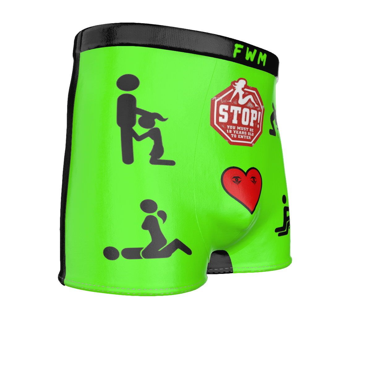 Slime FWM Men's Boxerz merchandize designer online fashion merchandize fashion