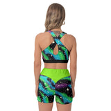 Galaxy Color Women's Sports Bra Suit