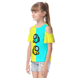 Cyan/yellow Young swad T-shirt