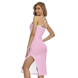 Women's Designer Merch Cami Dress Pink