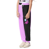 Pink/Black Pants