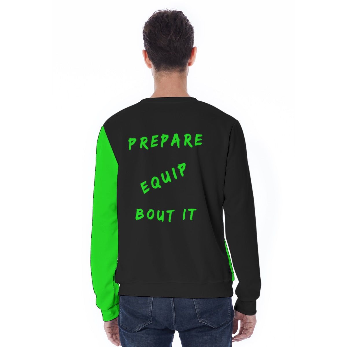 Green/Black Sweatshirt