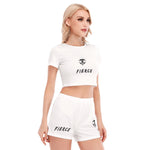 Women's Fierce 2 Piece Suit White