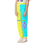 Cyan/Yellow Young Swad Pants