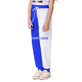 White/Blu Young Swad Pants