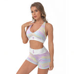 Light color Women's Sports Bra Suit